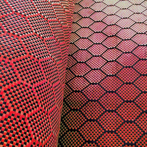 Tela <span class=keywords><strong>de</strong></span> fibra <span class=keywords><strong>de</strong></span> carbono <span class=keywords><strong>de</strong></span> color <span class=keywords><strong>de</strong></span> panal hexagonal <span class=keywords><strong>de</strong></span> <span class=keywords><strong>avispa</strong></span> tejida personalizada <span class=keywords><strong>de</strong></span> fábrica - Product Image 2