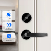 Cerradura Inteligente RFID de Alta Seguridad para Hoteles, Estándar ANSI, Sistema de Cerradura Electrónica para Puertas, Software Gratuito, Venta al Por Mayor