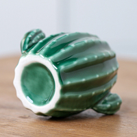 Vase en céramique créatif européen en forme de cactus, ornement décoratif