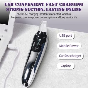 Công Cụ Nặn Mụn Đầu Đen Popping Mụn Đầu Đen Cá Nhân Làm Sạch Mũi Mạnh Hơn Hút Sâu Lỗ Chân Lông Loại Bỏ Mụn Đầu Trắng Mụn Bẩn - Product Image 2