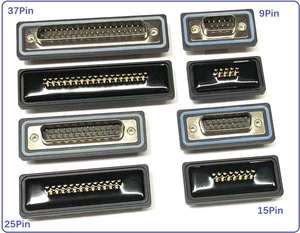ขั้วต่อกันน้ำแบบ D-SUB DB 37 พิน ตัวผู้ แบบเชื่อมต่อสำหรับงาน PCB ขั้วต่อ PCB กันน้ำ - Product Image 5