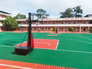 Pintura de corte acrílica a base de agua Eco-Safe INOLP Material sostenible no tóxico y certificado internacional para baloncesto - Product Image 6