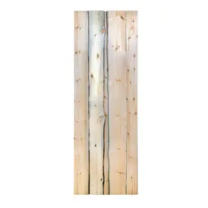 Top selling products 2022 UNCUT OVERLAP BOARD wall or ceiling Kelo wood panel for sauna and spa rooms custom size