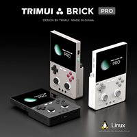 Consola de Juegos TRIMUI BRICK Pro de 3.95 Pulgadas, Allwinner A133P, Carcasa de Metal, Consola Retro Portátil con Linux, Precio de Fábrica, Venta al Por Mayor