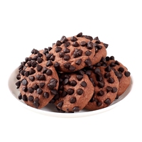 Galletas de Chispas de Chocolate Americanas Personalizadas al por Mayor OEM, Fabricantes de Galletas, Galletas de Doble Chocolate para el Desayuno