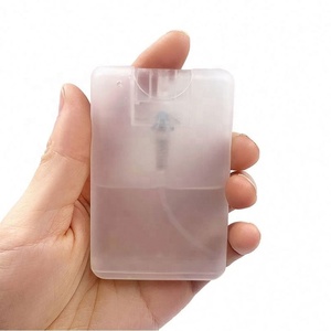 2026 New Design 20ml <b>Plastic</b> Credit Card Flat <b>Spray</b> <b>Bottle</b> Card Shape <b>Spray</b> <b>Bottle</b> - Product Image 1
