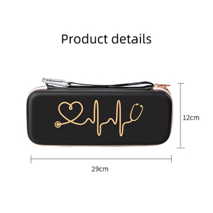 Estuche de estetoscopio EVA a prueba de golpes para exteriores, bolsa de herramientas médica dura con cremallera personalizada, bolsas protectoras para usos especiales - Product Image 4