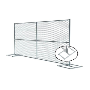แผงโซ่สำหรับก่อสร้างรั้วชั่วคราวทำจากกัลวาไนซ์ตัดได้ง่าย - Product Image 4