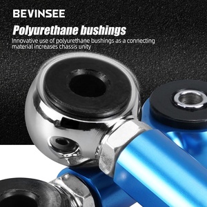 BEVINSEE Biellettes de barre stabilisatrice arrière réglables pour BMW <span class=keywords><strong>E46</strong></span> 320 323 325 328 330 - Product Image 5