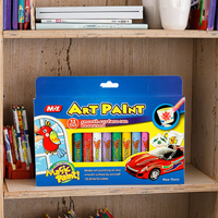 10.5ml 3D bricolage fenêtre Art peinture ensemble 12 couleurs transparentes lavable verre peinture colle pour enfants étudiants créatifs FunGifts
