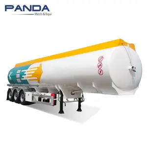 Reboque para gasolina 3 axle 45000 litros 50000ltr, capacidade para tanque de combustível diesel