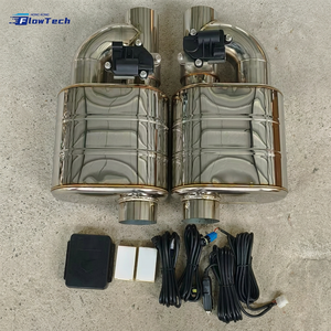 ท่อไอเสียไฟฟ้าอเนกประสงค์ FlowTech Professional ประสิทธิภาพสูง ขนาด 2.5 3 นิ้ว สแตนเลสขัดเงาแบบกระจก พร้อมรีโมท - Product Image 4