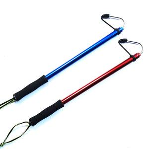 SELCO çin yeni iki bölüm teleskopik balık <span class=keywords><strong>Gaff</strong></span> paslanmaz deniz balıkçılık mızrak kanca ile alüminyum alaşım kutup mücadele - Product Image 1