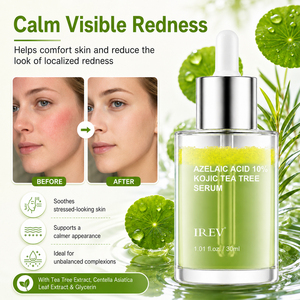 Private Label OEM Azelaic Acid 10 Kojic Tea Tree <b>Serum</b> for Moisturizing Oil Control Refreshing Soothing Nourishing Facial <b>Serum</b> - Product Image 2