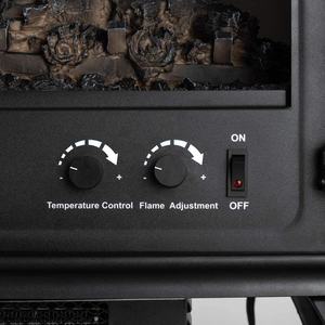 <span class=keywords><strong>Chimenea</strong></span> Eléctrica Independiente de Doble Puerta, <span class=keywords><strong>Estufa</strong></span> Calefactora Portátil con <span class=keywords><strong>Efecto</strong></span> de Llama Eléctrica Tradicional - Product Image 3