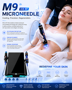 Appareil de beauté RFMicronee avec technologie de refroidissement, profondeur réglable de 0,5 à 8 mm, machine professionnelle de rajeunissement de la peau - Product Image 3