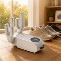 Séchoir à chaussures électrique portable, séchoir et désodorisant pour chaussures mouillées, bottes, baskets, chaussures de sport et chaussures de travail