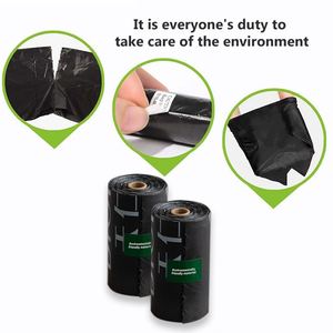 Sacs à déjections canines en amidon de maïs, compostables, de haute qualité, 100 % biodégradables, en promotion - Product Image 3