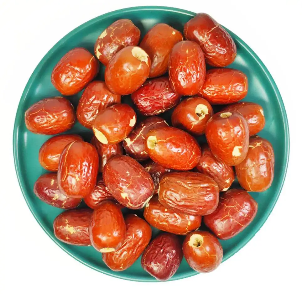 Chinese popular Dried fruits snack crisp seedless red dates Freeze dried jujube fruits