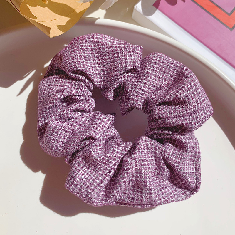 Plaid violet foncé