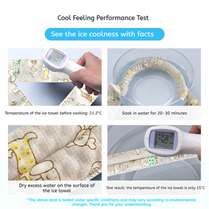 En gros KIT ECO Bavoir rafraîchissant multifonctionnel <span class=keywords><strong>pour</strong></span> <span class=keywords><strong>animaux</strong></span> de compagnie, en coton et polyester, avec impression de dessins animés et motif sergé, <span class=keywords><strong>pour</strong></span> l'été et la décoration - Product Image 2