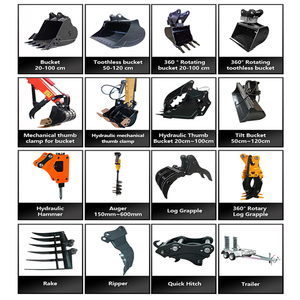 Miễn phí vận chuyển 3 tấn trang trại nhỏ Digger Crawler Mini Máy xúc EPA cho Kubota động cơ EATON động cơ bơm-sản xuất máy xúc prod - Product Image 4