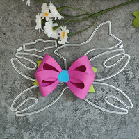 AAGU fai da te Craft metallo taglio Die Scrapbook in rilievo scheda di carta Album artigianale modello di arco nodo Scrapbooking Craft Cutting Craft