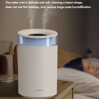 Humidificateur à brume fraîche ultrasonique portable 5L avec diffuseur d'arôme de maison intelligent de lumière LED pour l'aromathérapie pour un usage domestique