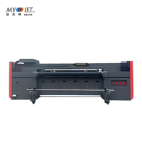 Venta directa de fábrica 1860pro UV impresora híbrida máquinas de tienda de impresión 3D impresora uv señalización para lino banner PVC papel tapiz