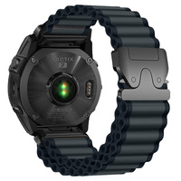 Compatible avec Garmin Fenix 7/5X/6X/7X ainsi que avec Timex Ironman Pro et les bracelets en nylon à libération rapide Alpine Loop (22 mm/26 mm)
