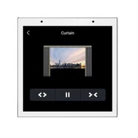 UEMON Reproductor de Música Inteligente para Fondo de Pantalla, Pantalla Táctil IPS, WiFi para Hotel, Control de Música por Voz Android, Dimmer Tuya