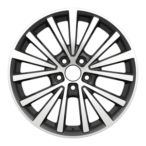 Jy 16 pouces roue en alliage d'aluminium argenté pour Jetta Lamando Magotan Passat Phaeton Sagitar Scirocco Sharan Tiguan <span class=keywords><strong>Touran</strong></span> Vento - Product Image 3