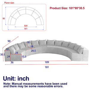 99-Inch Boneless Couch Chaise L-<b>Shaped</b> Modern Upholstered Sectional Sofa Set Three <b>Pillows</b> Corduroy PU Cover Living Room - Product Image 5