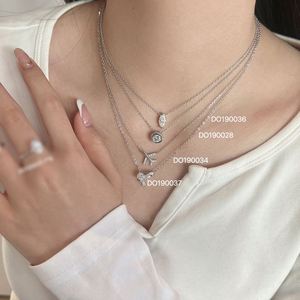 Dylam สร้อยคอจี้เพชรโมอีส1.5ct ไนท์ทรงไข่รูปไข่เครื่องประดับชั้นนำที่มีดีไซน์ที่ดีที่สุดสร้อยคอ S925สำหรับการแต่งตัวในชีวิตประจำวัน - Product Image 3