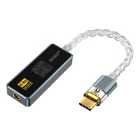 Adaptateur DAC Type C Justlink CX31993 SGM8262 Audio haute résolution 32 bits 384 kHz USB C vers 3,5 mm pour iPhone Android