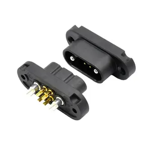 Ebike kit impermeable dischrging enchufe conector de alimentación para vehículo eléctrico