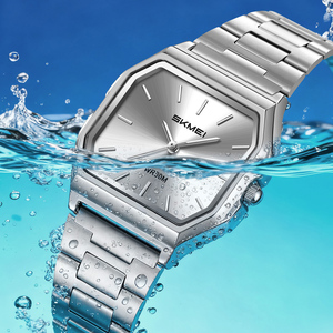 Elegante y Delicado Reloj de Cuarzo para Hombre con Caja de Aleación de Zinc, Cristal, Acabado Refinado, Logotipo Personalizable, Ligero, Nuevo - Product Image 2