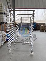 Machine de lavage de chariots à viande à recirculation d'eau, nettoyeur industriel haute performance pour chariots destiné aux usines de transformation de la viande