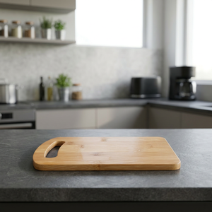 Planche à découper vintage en bois massif, rustique, faite à la main, pour la décoration de cuisine, la viande, le pain, le fromage et les plats. - Product Image 1