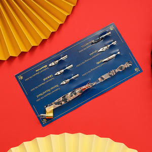 المنتجات الفنية حروف رسم مجموعة أقلام المانجا عدة أدوات 6 قطعة المناقير خشبية حامل قلم كوميدي الخط الأساسي Dip مجموعة أقلام - Product Image 3