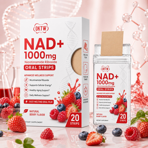 Tiras Orales de NAD+ Personalizadas, Película Bucal que se Derrite con CoQ10 para el Metabolismo Energético, Suministro de Marca Privada - Product Image 6