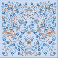 Tapis de jeu de Mahjong imprimé léopard américain, couverture de table antidérapante pour divertissement à domicile et en soirée