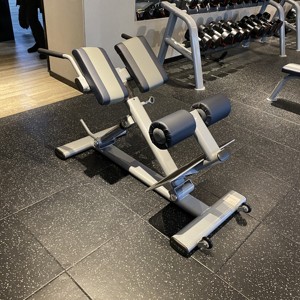 Chaise romaine en acier commercial Commander GM60A avec pile de poids de 80kg pour l'entraînement musculaire de base - Product Image 3