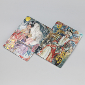 OEM ODM Chinese Classical Beauty TCG Trading Cards Custom Gold Stamping Foil Collectible Cards With Custom Booster Box Packaging - Product Image 4