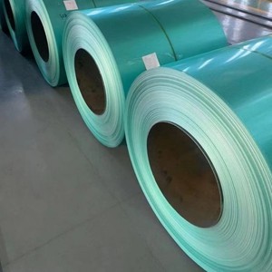Vor lackierte 0,14mm Ppgi farb beschichtete Stahls pulen Kalt gewalzte Stahls pulen Ppgi-Walze aus verzinktem Stahl - Product Image 6