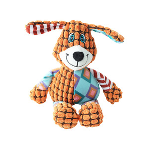 Juguete <span class=keywords><strong>de</strong></span> peluche ecológico para perros, resistente a masticar, alivia el aburrimiento, compañero para perros pequeños, suministros para mascotas Teddy Golden Retriever - Product Image 1