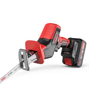 Scie alternative sans balais à batterie lithium Delixi, petite scie portative d'extérieur, scie électrique rechargeable pour la coupe du bois domestique - Product Image 1