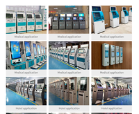 Guichet automatique bancaire en libre-service avec fonction SDK Lecteur de code-barres Écran LCD Terminal de paiement intérieur