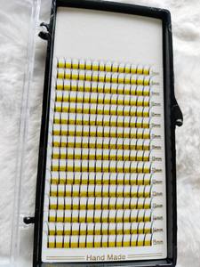 2023 Private Luxury 5D Label Black Glow Cheveux synthétiques fabriqués à la main Utilisation de salon de beauté Extensions de cils Améliorez votre apparence OEM sexy - Product Image 3