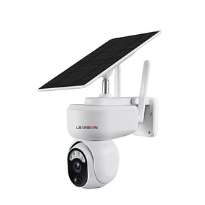 3,5W Energiesparende PIR-Bewegungserkennung Solarkamera 1080P IP66 Wasserdicht Aufladbar 4G/WLAN Solar-CCTV - Product Image 1